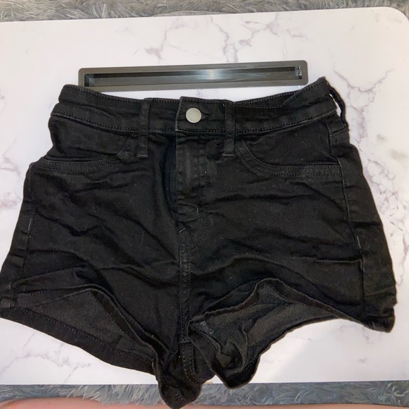 wild fable Pants - Black Denim Shorts